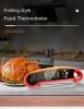 Grill instant read meat thermometer for grilling and cooking. The best waterproof ultra fast thermometer with backlight and calibration. Digital food