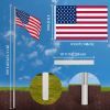 30ft Sectional Al Flag Pole w/US Flag Ball