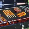 4Pcs BBQ Grill Mat Non-Stick Mat Baking Mat Reusable Reversible Washable FDA-Approved for Gas Charcoal