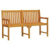 Patio Bench 59.1" Solid Acacia Wood