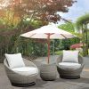 Adeline Wicker Patio 3-Pack