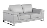 Top Grain Italian Leather Loveseat