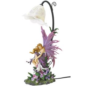 New Indoor Cute  Design Style Table Lamp (Color: As pic show, Shape: Fairy and Orchid)