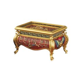 Exquisite Gift For Holiday Greetings To Girlfriend And Lover (Color: As pic show, Shape: Chariot Treasure Box)