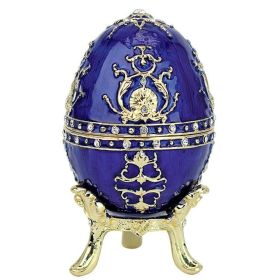 Exquisite Gift For Holiday Greetings To Girlfriend And Lover (Color: As pic show, Shape: Romanov-Style Egg)