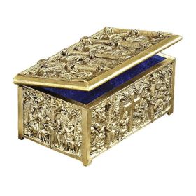 Exquisite Gift For Holiday Greetings To Girlfriend And Lover (Color: As pic show, Shape: Solid Brass Box)