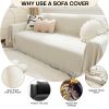 Chenille Couch Cover Universal Sofa Cover Sofa Slipcover for Pets Dogs Cats