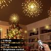 4 Packs; Fairy String Lights Christmas Lights; 90LED 8 Modes Dimmable String Fairy Lights With Remote Control; Waterproof Copper Wire Decorative Hangi