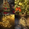 1pc; Fairy Lights Led Firecracker Lights 8 Twinkling Modes USB Remote With Timer Waterproof Cluster Starry String Lights