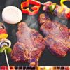 2Pcs BBQ Grill Mat Non-Stick Mat Baking Mat Reusable Reversible Washable FDA-Approved