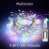 1pc; Fairy Lights Led Firecracker Lights 8 Twinkling Modes USB Remote With Timer Waterproof Cluster Starry String Lights