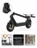 KIXIN X9 Double disc brakes 1100W 850W 100KM 100KG 48V +LED 10-inch explosion-proof tires Wide pedals Removable battery E Bike